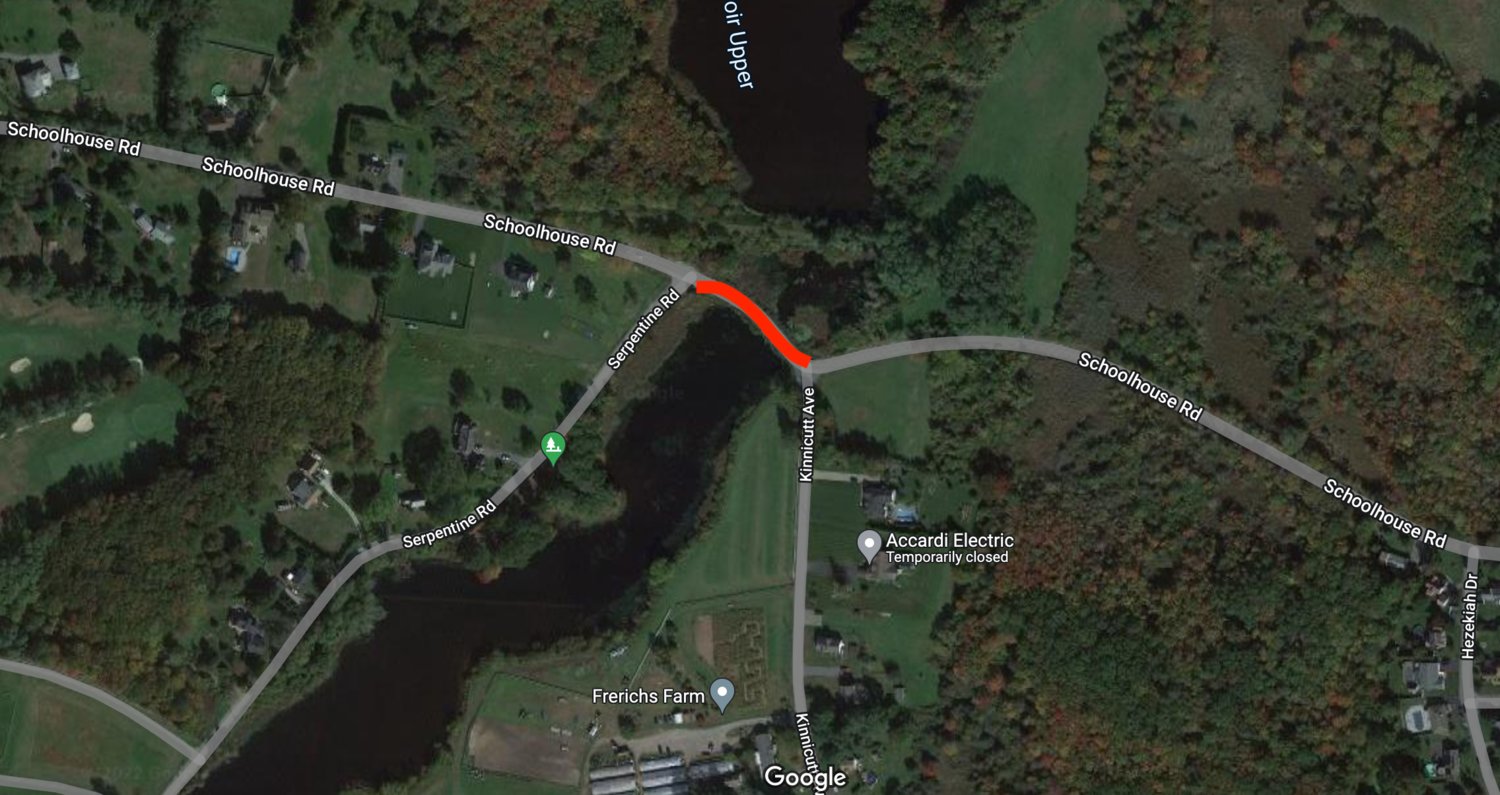 Fourmonth detour for Schoolhouse Road travelers begins